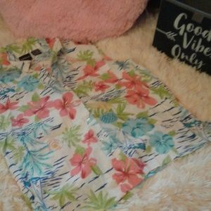 🌺🌴💙GORGEOUS HAWIIAN PRINT SHIRT💙🌴🌺